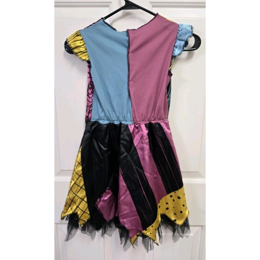 Disney Sally Costume Girls Size Small 4-6X Deluxe Nightmare Before Christmas - Picture 5 of 5
